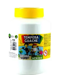 Acrilex Tempera Escolar Gauche Blanco