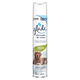 Glade Eliminador De Olores Aerosol Frescura Campestre 400 Ml.